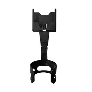 cup phone holder for car, universal adjustable long neck phone mount cradle 2 in 1 car cup holder phone mount compatible with iphone samsung google and all smartphones christmas/birthday gifts (black)