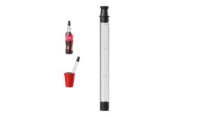 shot straw - the original shot holder & straw for the beach, pool, & parties - works with all bottles & glasses