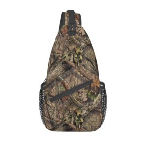 voohddy camo hunting camouflage forest sling bag for women men travel hiking backpack crossbody shoulder chest bags casual daypack sport