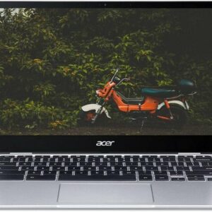 acer Spin 513 Chromebook, 13.3" FHD 2-in-1 IPS Multi-Touch Corning Gorilla Glass Display, Qualcomm Snapdragon 7c SC7180, 2.1GHz, 4GB RAM, 64GB eMMC, Chrome OS, Silver + Accessories