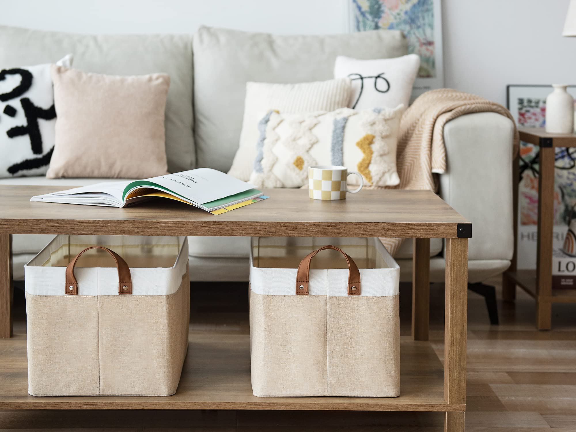 StorageWorks Storage Bins for Closet and Large Foldable Storage Baskets