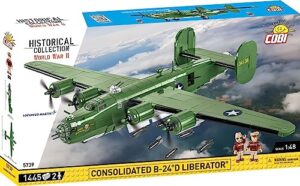 cobi historical collection wwii consolidated b-24®d liberator® plane army green, large