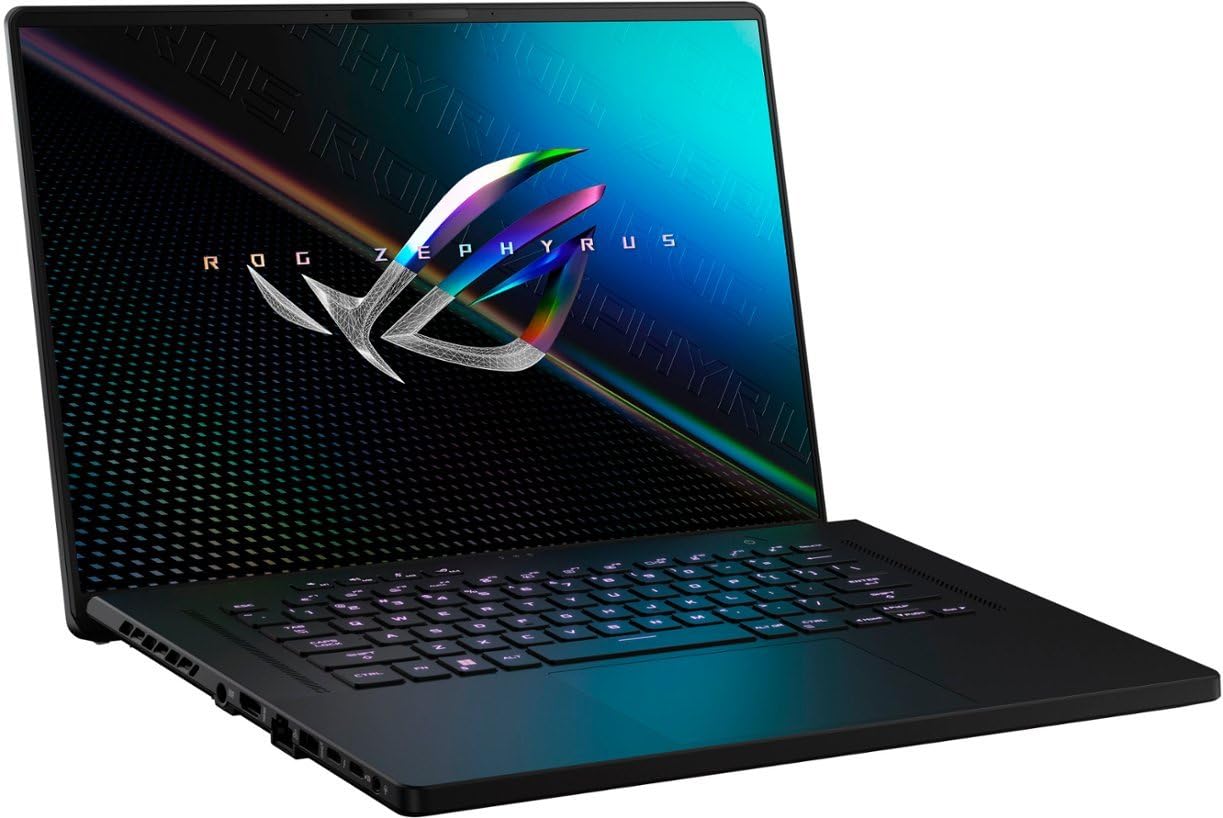 asus ROG Zephyrus M16 Gaming Laptop 16'' WUXGA IPS 165Hz (100% sRGB) 12th Generation Intel 14-core i7-12700H 40GB RAM 2TB SSD GeForce RTX 3060 6GB Backlit Thunderbolt USB-C Win11 + HDMI Cable