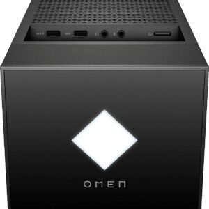 HP OMEN 30L GT13 Gaming Desktop Computer - AMD Ryzen 7 5700G 8-Core up to 4.60 GHz CPU, 16GB RAM, 512GB NVMe SSD, GeForce RTX 3090 24GB GDDR6 GPU, Custom Case Lighting, Windows 11 Home, Jet Black