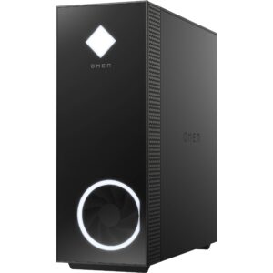 HP OMEN 30L GT13 Gaming Desktop Computer - AMD Ryzen 7 5700G 8-Core up to 4.60 GHz CPU, 16GB RAM, 512GB NVMe SSD, GeForce RTX 3090 24GB GDDR6 GPU, Custom Case Lighting, Windows 11 Home, Jet Black