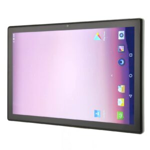 10.1in tablet, 8 core cpu tablet pc for 11 8mp 20mp dual camera silver gray 2.4 5g wifi for office (us plug)