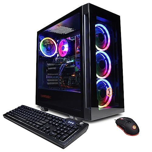 CyberPowerPC Gamer Xtreme VR Gaming PC, Intel Core i7-13700F 2.1GHz, GeForce RTX 4060 Ti 16GB, 16GB DDR5, 1TB NVMe SSD, Wi-Fi Ready & Windows 11 Home (GXiVR8040A14)