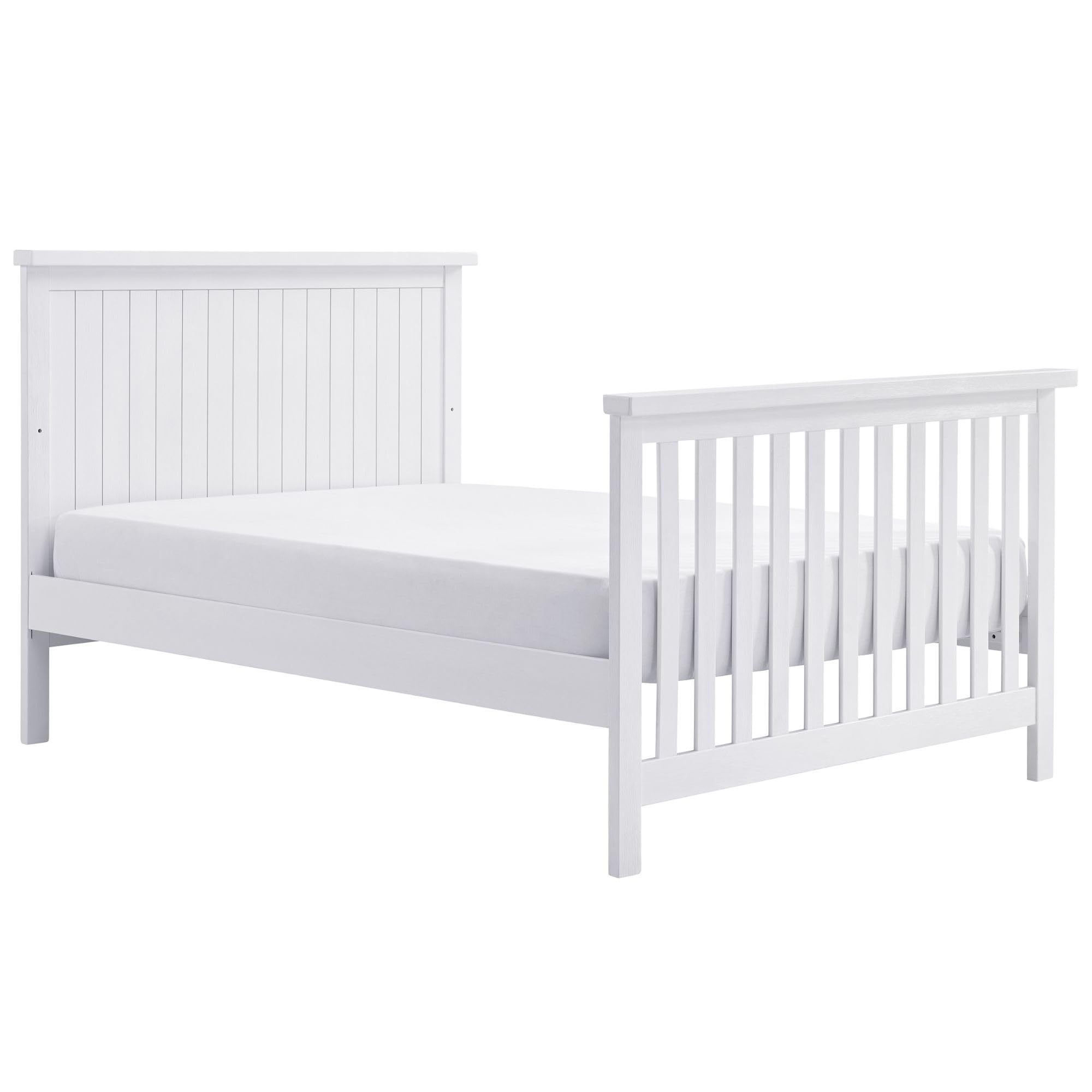 Soho Baby Everlee Crib to Full-Size Bed Conversion Kit, Whitewash