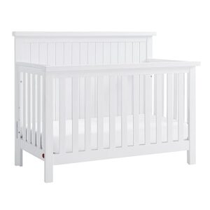 Soho Baby Everlee 4-in-1 Convertible Crib, Whitewash