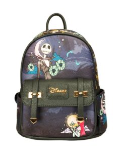 wondapop nightmare before christmas 11" vegan leather fashion mini backpack