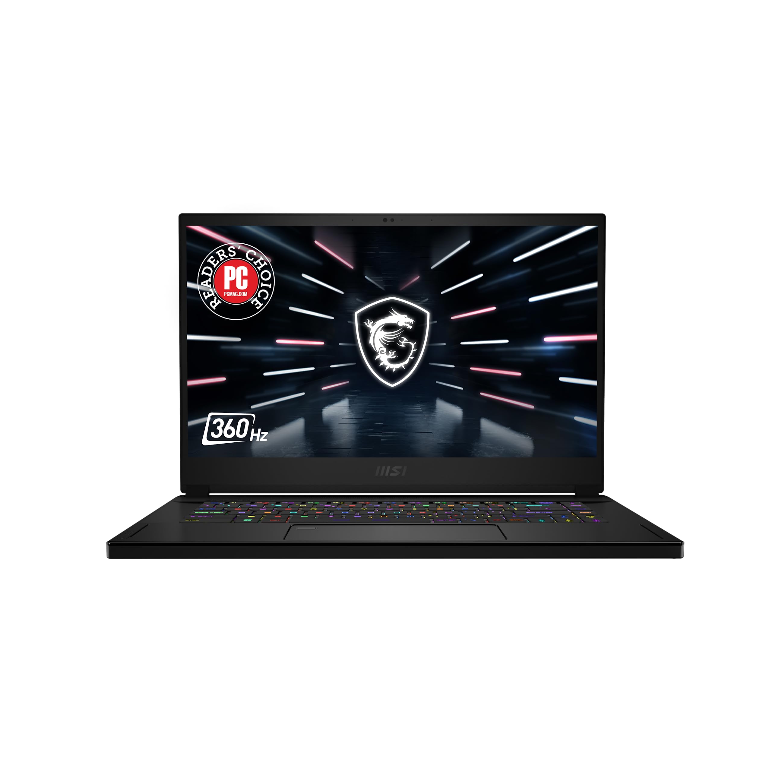 MSI Stealth GS66 Gaming Laptop: Intel Core i9-12900H, GeForce RTX 3070 Ti, 15.6" 360Hz Display, 32GB DDR5, 1TB NVMe SSD, Thunderbolt 4, Cooler Boost Trinity+, Win 11 Home: Core Black 12UGS-025