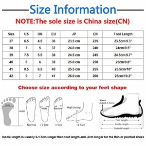 2023 Spring New European and American Large Rainbow Low Elastic Single Shoe Women's Casual Sneaker for Women Size 9