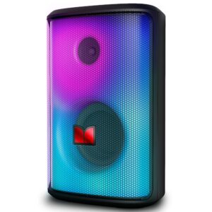 80w monster sparkle bluetooth speaker with colorful lights, 24h playtime, waterproof - for home, outdoor parties
