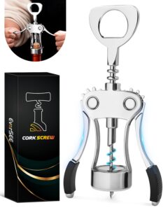 christmas stocking stuffers for men women wine opener gifts for adults wine bottles opener wing corkscrews valentine's birthday unique gadgets ideas for dad father mom him her who have everything