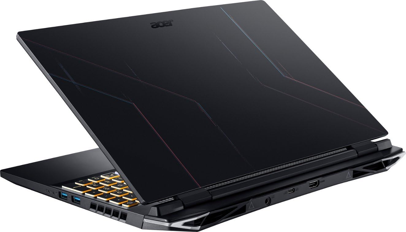Acer Nitro 5 15 Gaming Laptop 15.6" QHD IPS 165Hz (300 nits 100% DCI-P3) AMD Octa-core Ryzen 7 6800H (Beat i7-11370H) 64GB RAM 2TB SSD GeForce RTX3070Ti 8GB Backlit HDMI USB-C Win11 Black + HDMI Cable