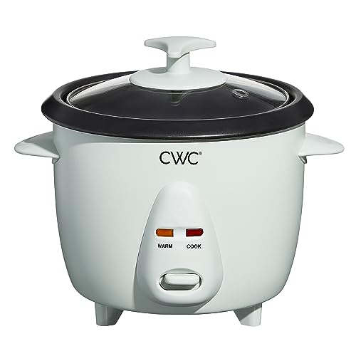 COOK WITH COLOR 6 Cup Rice Cooker 300W - Effortless Cooking and Greatly, Cooks 3 Cups of Raw Rice for 6 Cups of Cooked Rice, Sage