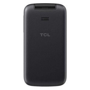 TCL FLIP 4056W 4GB 4G Unlocked GSM Flip Phone - for Senior Easy Use Gray