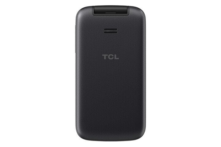 TCL FLIP 4056W 4GB 4G Unlocked GSM Flip Phone - for Senior Easy Use Gray