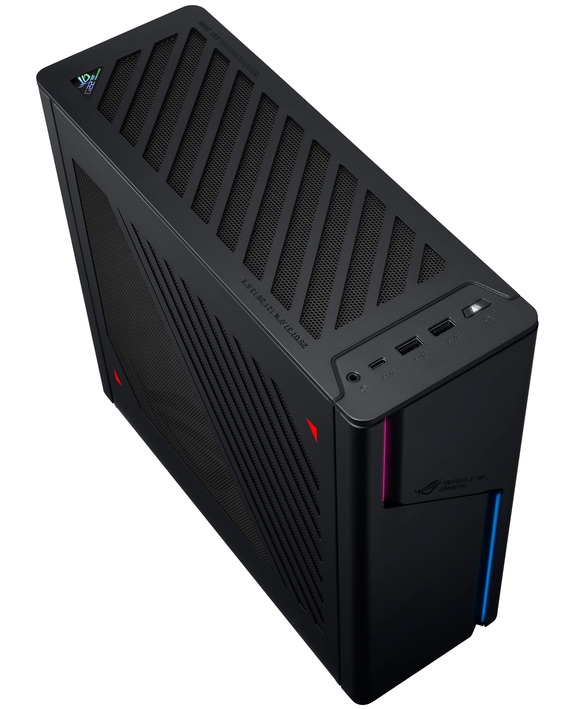 ASUS ROG G22 SFF Gaming Desktop PC (Intel i7-13700F 16-Core, GeForce RTX 3060 Ti 8GB GDDR6, 32GB DDR5 4800MHz RAM, 1TB PCIe SSD, RGB KYB, WiFi 6, 3 Display Port, Win 11Pro) w/Dockztorm Dock