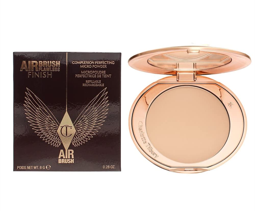 Air Brush Flawless Finish Micro powder for Charlotte Tilbury Medium- 0.28 oz./8g