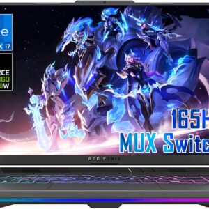 asus ROG Strix G16 (2023) Gaming Laptop, 16:10 FHD 165 Hz, 13th Gen Intel Core i7-13650HX, MUX GeForce RTX 4060(140W); DDR5 RAM, Wi-Fi 6E, Windows 11 Home,w/Mouse Pad (16GB RAM | 1TB PCIe SSD)