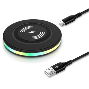 15w samsung wireless charger fast charging for samsung galaxy s24 s23 ultra s22+ s21 s20 fe s10 s9, wireless charger pad phone charging station for iphone 15 14 13 12 11, google pixel 8 pro 7a 6 pro