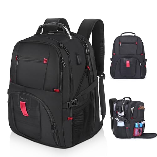 Jyvexius Durable Laptop Backpack for College, Travelers, and Professionals | 17-Inch Large Capacity | TSA & Flight Approved | Anti-Theft & Water-Resistant