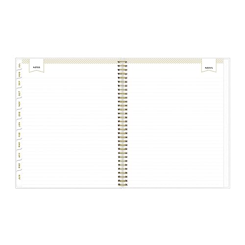 2023-2024 Day Designer Weekly/Monthly Planning Calendar, 8-1/2" x 11", Swiss Dot Blush Frosted, July 2023 to June 2024, 142496