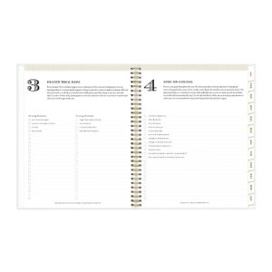 2023-2024 Day Designer Weekly/Monthly Planning Calendar, 8-1/2" x 11", Swiss Dot Blush Frosted, July 2023 to June 2024, 142496