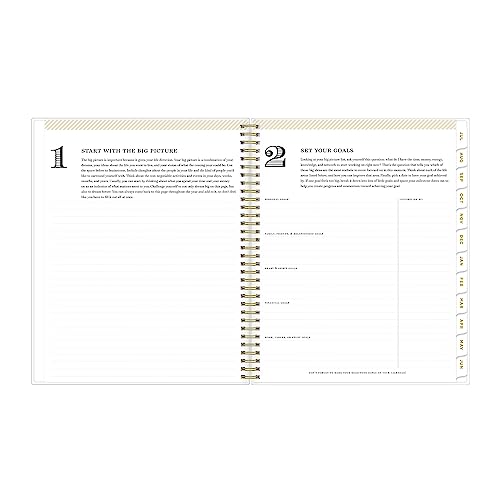 2023-2024 Day Designer Weekly/Monthly Planning Calendar, 8-1/2" x 11", Poppy Garden, July 2023 to June 2024, 142522