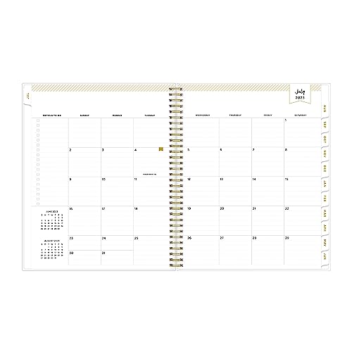 2023-2024 Day Designer Weekly/Monthly Planning Calendar, 8-1/2" x 11", Poppy Garden, July 2023 to June 2024, 142522