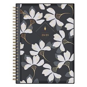 2023-2024 blue sky™ inkwell press windblown cyo horizontal weekly flex academic planning calendar with notes, 5-7/8" x 8-5/8", charcoal, july 2023 to june 2024, 142390