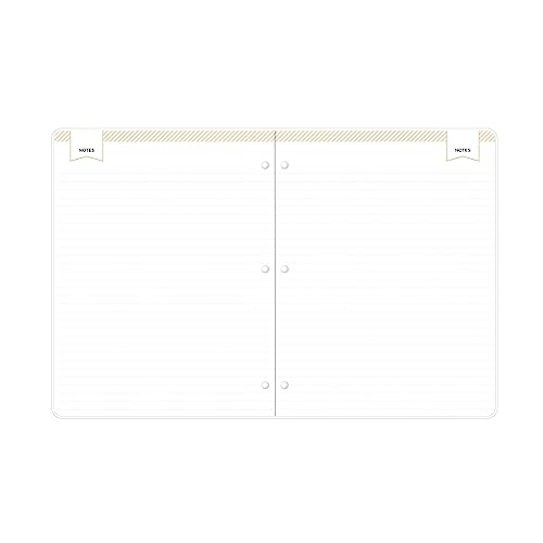 2023-2024 Day Designer Celebration Floral Monthly Academic Planning Calendar, 8-1/2" x 11", Clear, July 2023 to June 2024, 142486