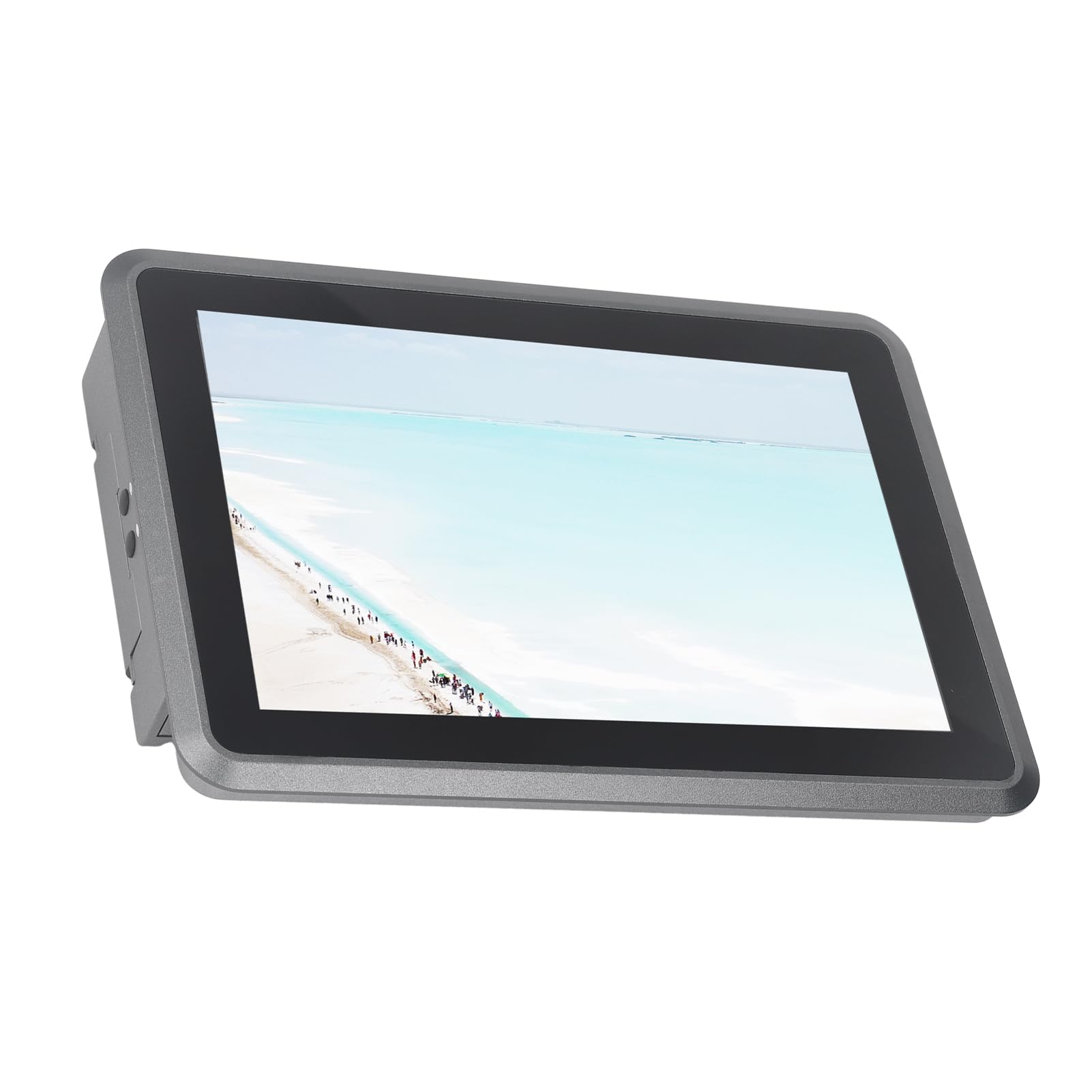 10.1in Industrial Tablet PC Aluminum Alloy Rugged Touchscreen Tablet 100‑240V (US Plug)