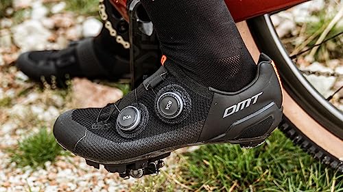 DMT Men's XC-Marathon Cycling Shoes MTB, Black, 43 EU