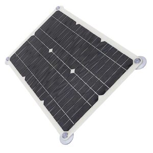 monocrystalline portable solar charger 100 watt solar panel charger, 100w 18v solar panel kits,charge controller solar trickle charger for outdoor rv boat trailer marine