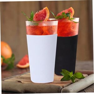INOOMP 20pcs Beverage Cover Coffee Cup Sleeve Beverage Can Insulator Beer Insulator Sleeve Sleeve Drink Coolies Beer Can Sleeve Soda Can Holder Beer Cover Water Bottle Drinks