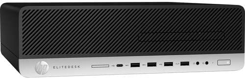 HP EliteDesk 800 G5 - SFF - Intel Core - 9th Gen - i5-9600 - 256GB SSD - 16GB RAM - 3.1GHz - Intel UHD 630 - Windows 11 Pro 64-bit (Renewed)