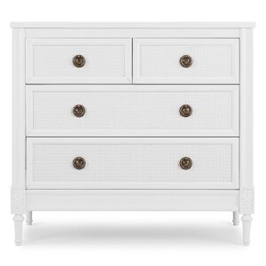 Delta Children B0CBQTYG76, Dresser w Interlocking, Bianca White