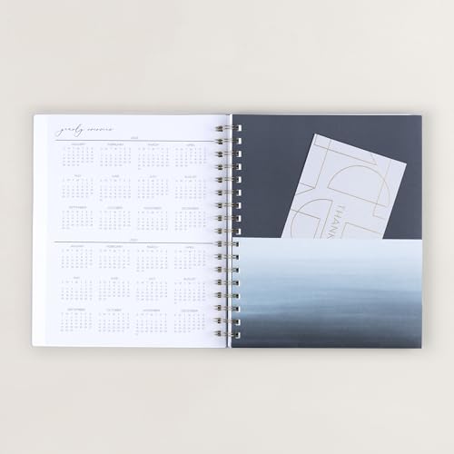 Blue Sky Life Note It 2024 Weekly and Monthly Planner Notes, 7" x 9", Frosted Cover, Wirebound, Marina (139480-24)