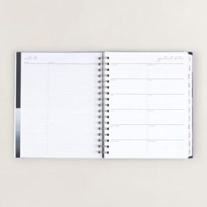 Blue Sky Life Note It 2024 Weekly and Monthly Planner Notes, 7" x 9", Frosted Cover, Wirebound, Marina (139480-24)