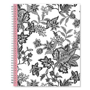 blue sky 2024 weekly and monthly planner, january - december, 8.5" x 11", clear pocket cover, wirebound, analeis (100001-24)