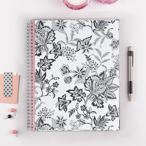 Blue Sky 2024 Weekly and Monthly Planner, January - December, 8.5" x 11", Clear Pocket Cover, Wirebound, Analeis (100001-24)