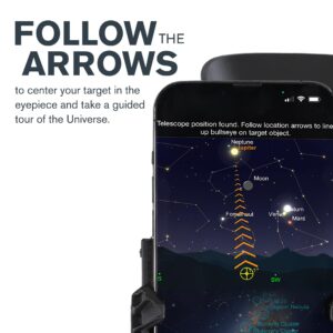 Celestron – StarSense Explorer 150mm Tabletop Dobsonian Smartphone App-Enabled Telescope – Works with StarSense App to Help You Find Nebulae, Planets & More – iPhone/Android Compatible