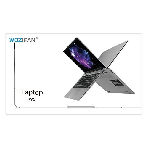 WOZIFAN 14" Laptop 6GB RAM 128GB SSD Support 1TB SSD Expansion Traditional Laptops Win 11 2.4G+5G WiFi Bluetooth 4.2 USB HDMI 1920x1080 FHD with Wireless Mouse for Work Study Entertainment-Silver