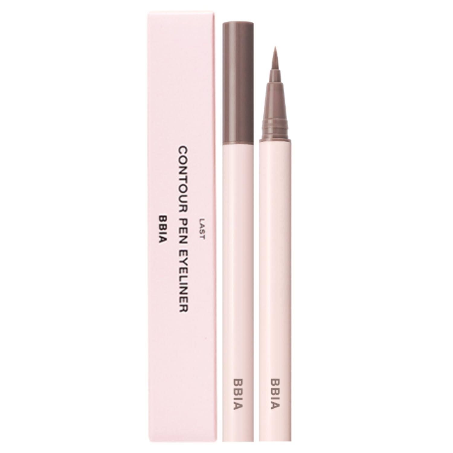 BBIA Last Contour Pen Eyeliner – Under Eye Shadow Liquid Pen Eye Liner Perfectly Outlined Eyes Real Skin Finish Natural Shade Transparent Shading Eyeliner with Precise Fine Brush Korean Eye Makeup