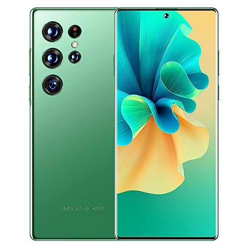 ExAchat C22 Cell Phone Unlocked 5G/4G, 6GB+256GB Android 13 Phone 7.3” FHD+ Display120Hz Smartphone,7300mAh 64MP Camera Dual SIM Phone with Pen/Headset/GPS/Face ID