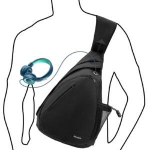 storvyllf sling bag crossbody men,large laptop sling bag for men with phone bag crossbody sling backpack for hiking working