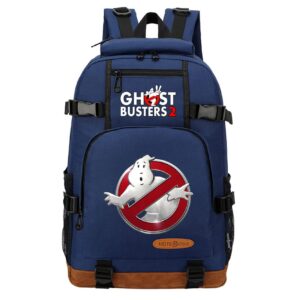 waroost teens ghostbusters bookbag-graphic canvas daypack large capacity travel bags for students
