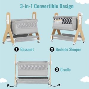 Dream On Me Horton Bassinet and Bedside Sleeper